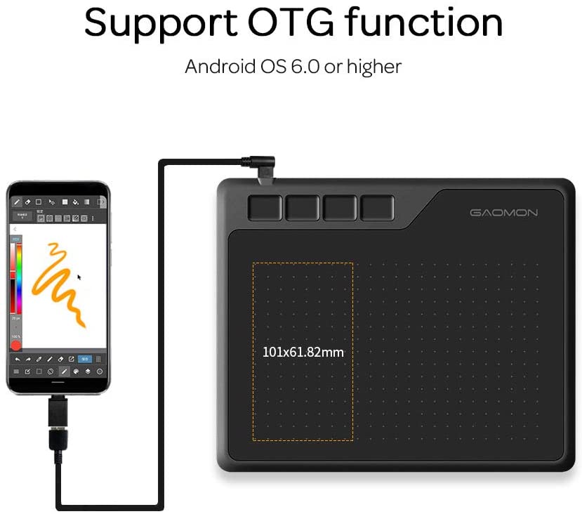 ShopTillDrop | Battery Free Graphics Tablet with Passive Pen