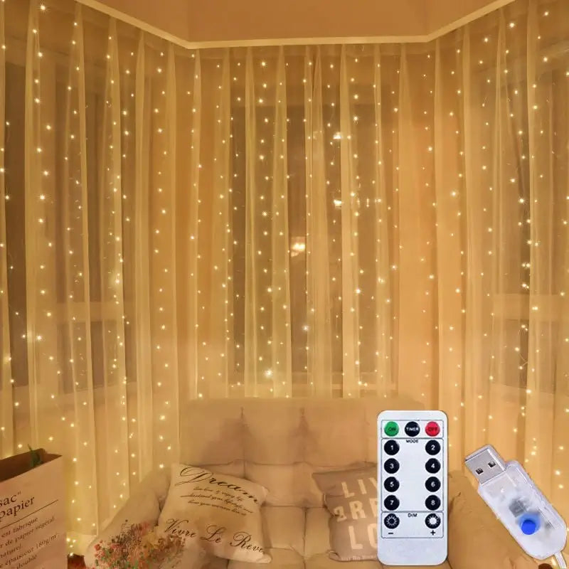 ShopTillDrop | Curtain Fairy Lights