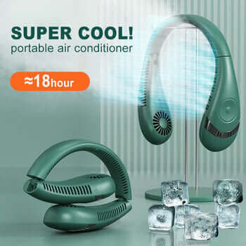 ShopTillDrop | 360 degree air conditioning neck fan