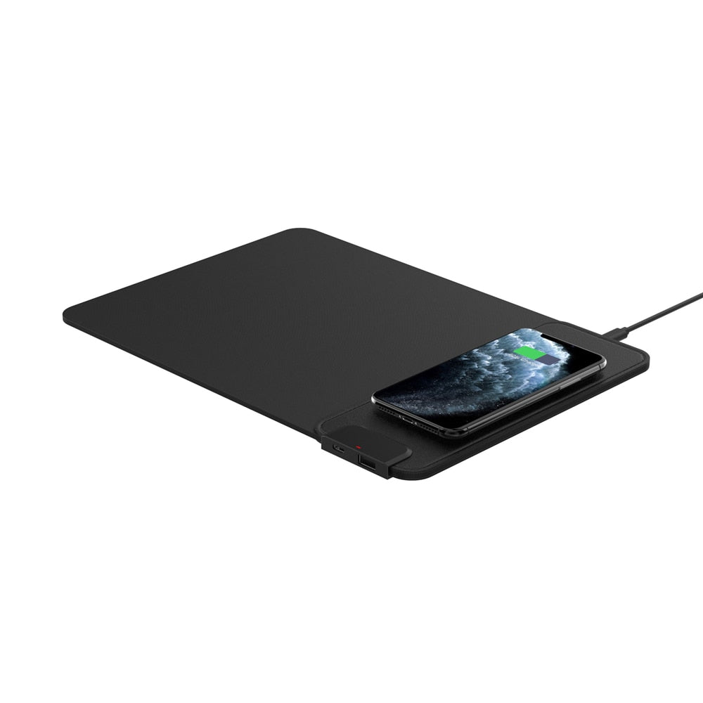 ShopTillDrop | Mouse Pad + 15W Wireless Mobile Charging Mat