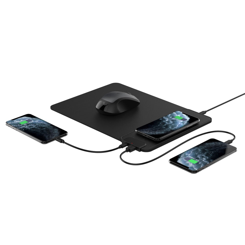 ShopTillDrop | Mouse Pad + 15W Wireless Mobile Charging Mat