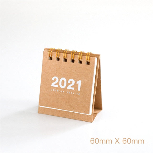 ShopTillDrop | 2021 simple desktop calendar